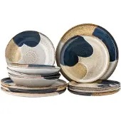 Bloomingville Jules servies set van 12 stuks - 82068690