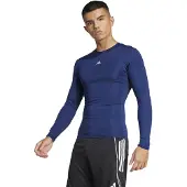 Adidas Functioneel shirt donkerblauw / zilvergrijs
