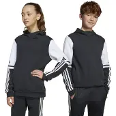Adidas Sportief sweatshirt 'Squadra 25 Sweat Hoodie' zwart / wit