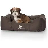 Knuffelwuff waterafstotende hondenbed Finlay M-L 85 x 63cm bruin