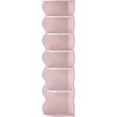 En.casa Kinderschoenenrek Vestnes 108x27x27 cm roze en wit []