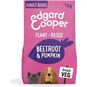 Edgard & Cooper Hondenvoer Brokken Plant-Based Adult Rode Biet 1 Kg