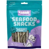 Braaaf 12x Hondensnack Sticks Zalmhuid 12 cm 70 gr