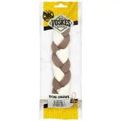 Voskes 10x Hondensnack Twist Duo Run Wit - Bruin M