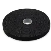Microconnect Velcro Tape 15mm, 10m, Black