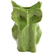 Serax Vaas Owl L After Midnight Green 19,5 x 19,5 x 30 cm