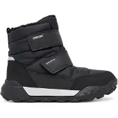 Geox Snowboots 'TREKKYUP' zwart / zilver