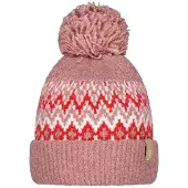 Barts Muts met pompon en met wol model 'Nakarah'
