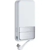 EcoFlow Rapid 5000 Powerbank 5000 mAh Magsafe, Qi Wireless Charging Li-ion USB-C, Wireless Charging Lichtblauw