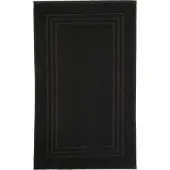 Kleine wolke Badstof mat Lodge 50 x 80 cm (Zwart)