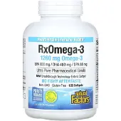 Natural Factors , Rx Omega-3, 1,260 mg, 120 Softgels (630 mg per Softgel)