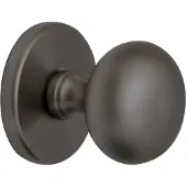 Hardbrass Voordeurknop IRIS 72mm - PVD gunmetal