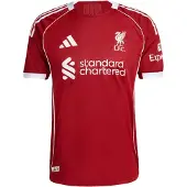Adidas Tricot 'Liverpool FC 25/26 Heim' rood / wit