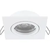 Eglo Inbouwspot Vierkant Ø68mm | 1X GU10 IP20 | Wit
