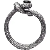 WICHARD Softlink Textile Shackle Zilver 3 mm
