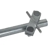 Dehn Verbindingsklem Voor Buisvormige Aardstaaf St Tzn D 27mm - 640015
