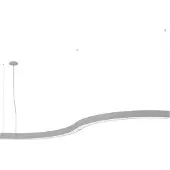 Eglo Hanglamp | PASTRENGO 3 | LED 32W 3000K L-1380 90° on/off zilvergrijs