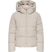 ONLY Onljuta Puffer Jacket Dames Beige Xxs