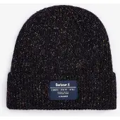 Barbour Eston Beanie Hat Dark Sand