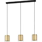 Eglo Eettafellamp Lagunitas goud met glas