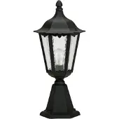 ALBERT LEUCHTEN Sokkellamp buiten 0541, dimbaar, zwart, Aluminium, Landelijk, Sokkellamp