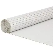 vidaXL Tuinhek Dubbelzijdig Wit 1,8x5 m PVC
