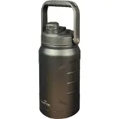 Rubytec Shira Superjug - 2.5 L - Thermosbeker - Vacuüm Drinkfles - Thermosfles - Waterfles - RVS Drinkfles - Urenlang Koud of Warm Drinken - Lekvrij - BPA-vrij - Zwart