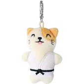 Nihon Sleutelhanger knuffel | Kat in gi