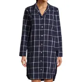 Seidensticker Dames nachthemd Classic Flanell