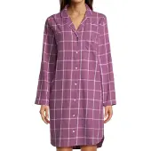 Seidensticker Dames nachthemd Classic Flanell