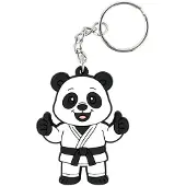 Nihon Sleutelhanger Rubber Martial Arts Panda in gi