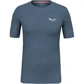 Salewa - Cristallo Warm AMR Tee - Merino-ondergoed 48 - M, blauw