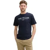 Tom Tailor Shirt navy / wit