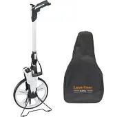 Laserliner RollPilot X12, Rolmaat voor afstandsmeting, meter, Zwart, Wit, Digitaal, 9999,9 m, 0,1%