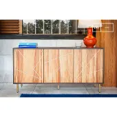 PIB Scandinavisch houten dressoir Linéa