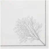 Papstar 50 Servetten ROYAL Collection 1/4 vouw 40 cm x 40 cm Grief
