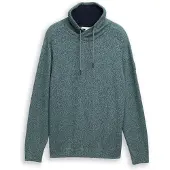 Tom Tailor Trui groen gemêleerd