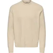 Only & Sons Trui 'ONSJames' beige