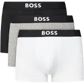 BOSS Boxershorts grijs / zwart / wit
