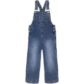 Vertbaudet Wijde salopet van jeans voor meisjes
