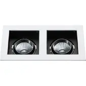 Eglo Inbouwspot LED 'Biscari 1' 2x 7W Wit incl. drivers