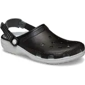 Crocs Clogs 'Classic Turbo' zwart / wit
