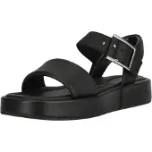 Clarks Sandalen met riem 'Alda' zwart