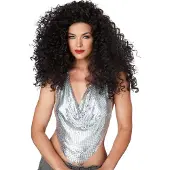 Vegaoo - Disco diva pruik voor dames