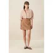 Sissy-Boy Bruine corduroy rok | Maat: L