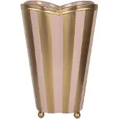 Clayre & Eef Vaas 22x22x35 cm Roze Metaal