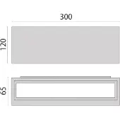 Performance In Lighting LED Armatuur | 30W 4000K 2558lm 740 | IP65