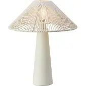 Markslöjd Tafellamp Favoro, crème / amber, Woon-/ Eetkamer, Keramiek, Tafellamp
