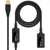 Nanocable Usb 2.0-verlenger 15 M