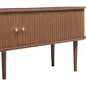 En.casa Tv meubel Mapia 166x40x55 cm walnootkleurig []